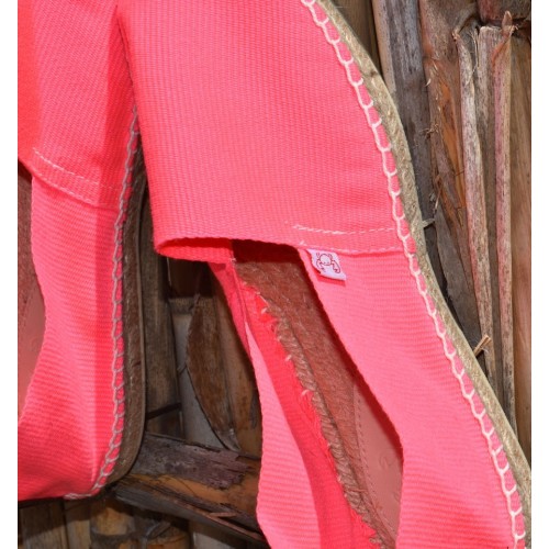 Espadrille Rose Fluo  - 3