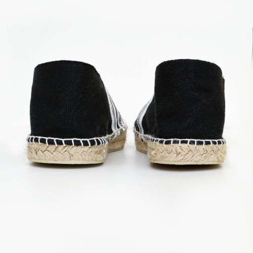 Espadrille Noire et Blanche  - 3